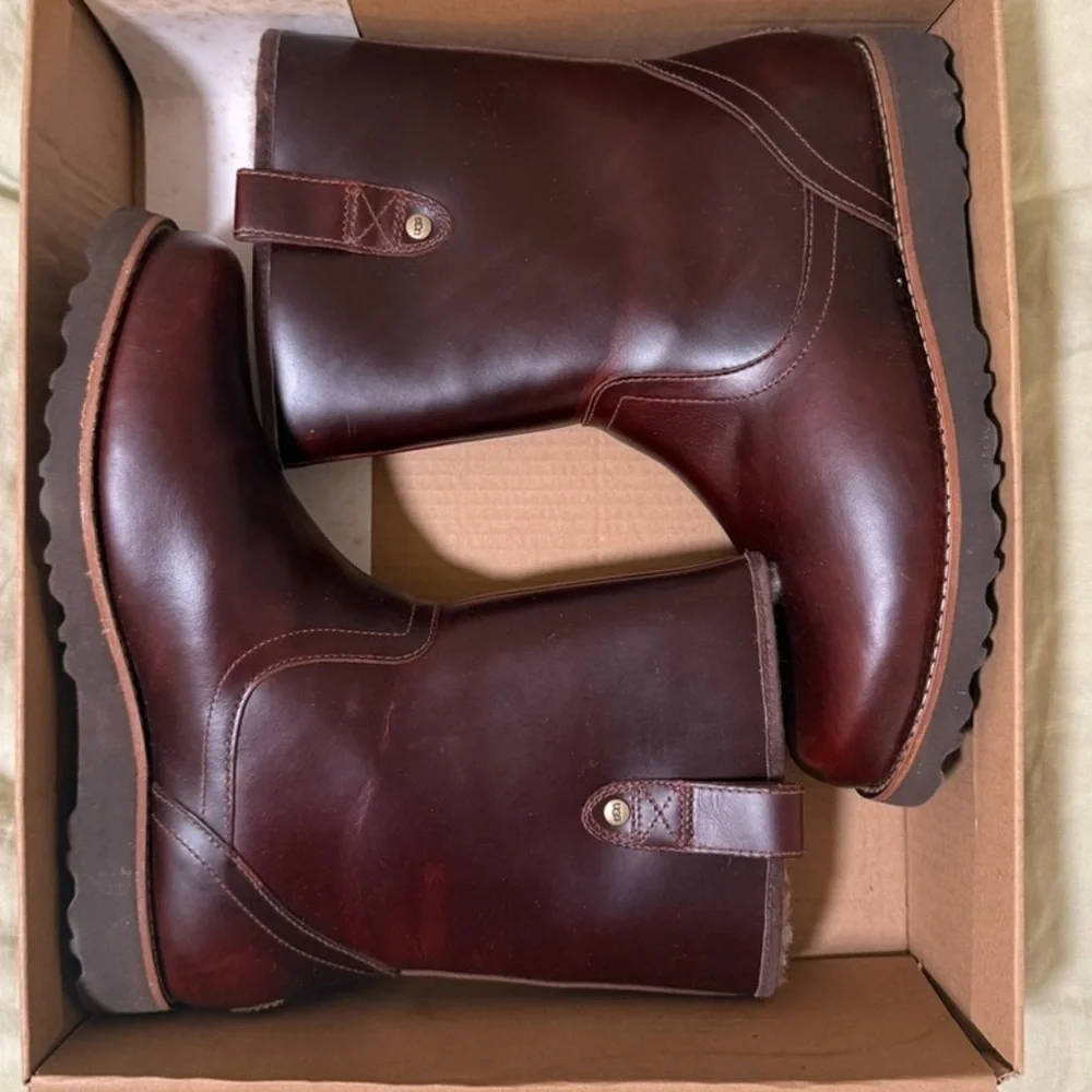 UGG Australia Stoneman Brown Boots - Picture 1 of 7